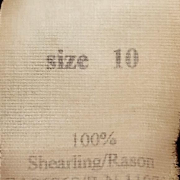 Designer Dominic Bellissimo Luxury Black Cascading Shearling Coat - Picture 10 of 14